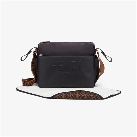 fendi changing bag black